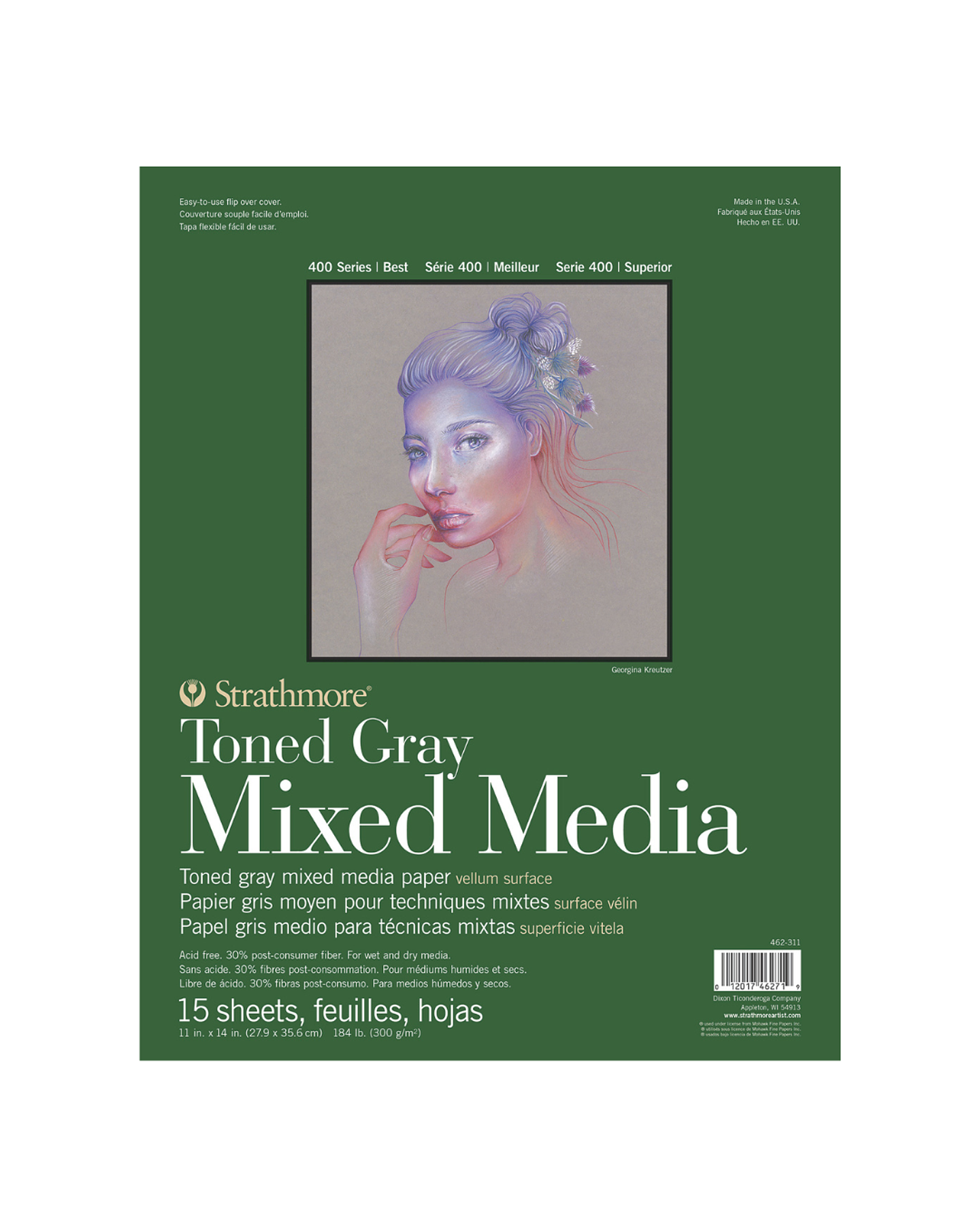 Toned Gray Mixed Media 1