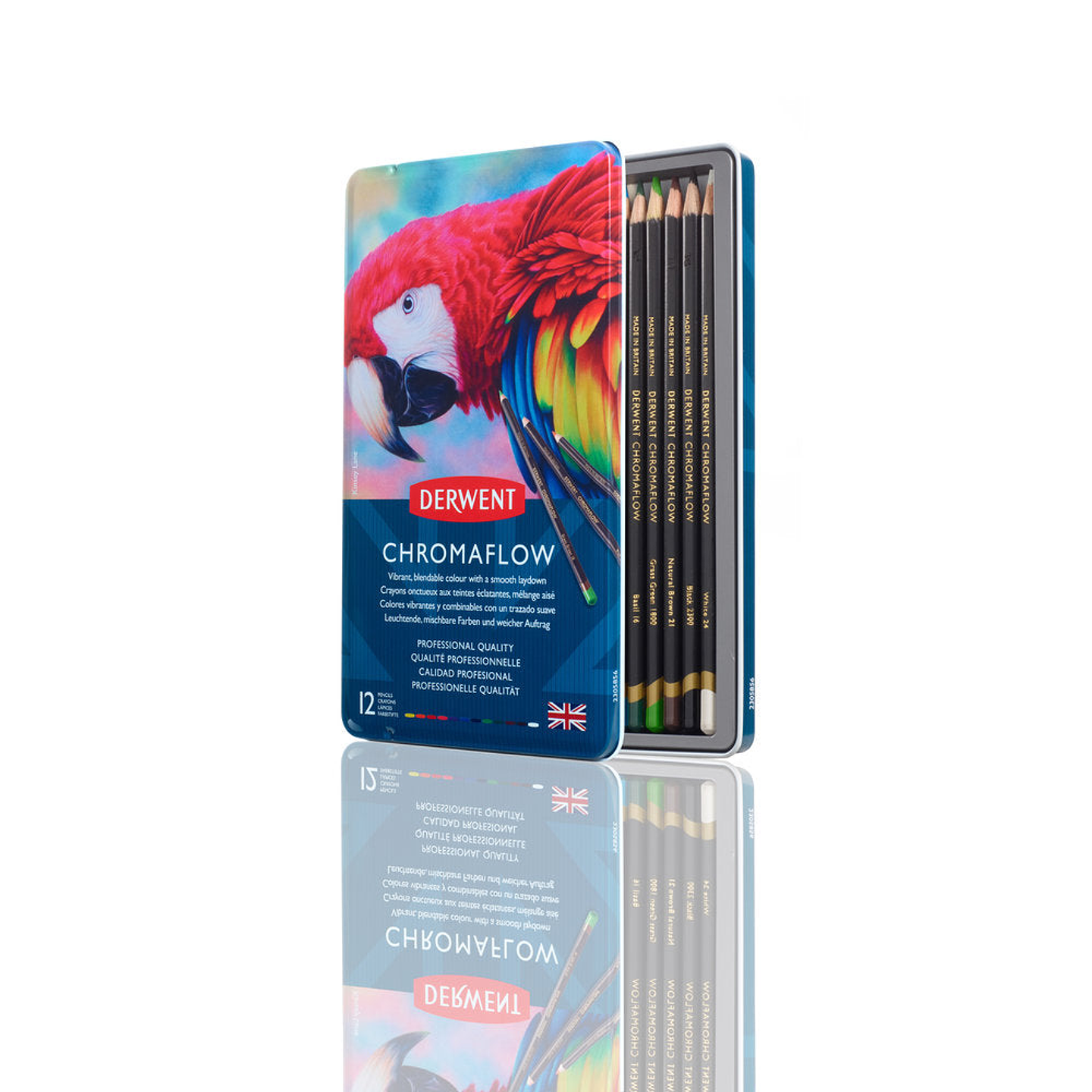 Lápices de Colores Derwent Chromaflow Set 12 Colores 3