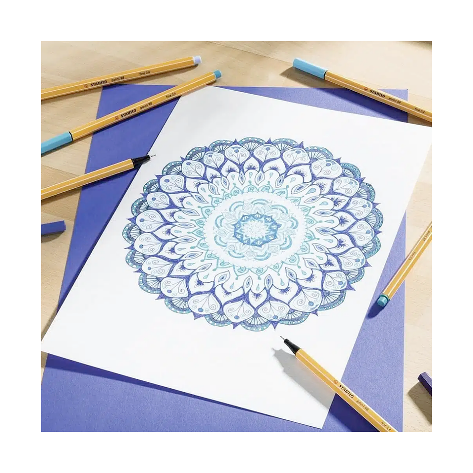 Set 30 Lapices Stabilo Point 88 Colores + Neon 2