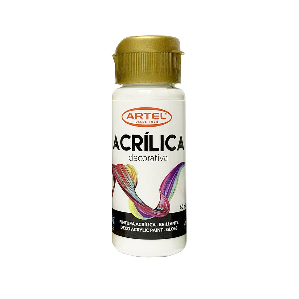 Pintura Acrilica Decorativa 60ml - Artel 2