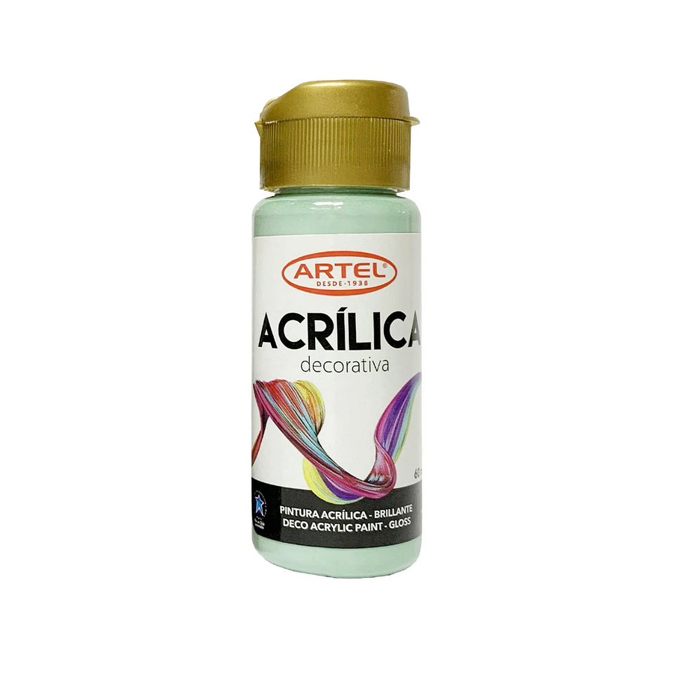 Pintura Acrilica Decorativa 60ml - Artel 6