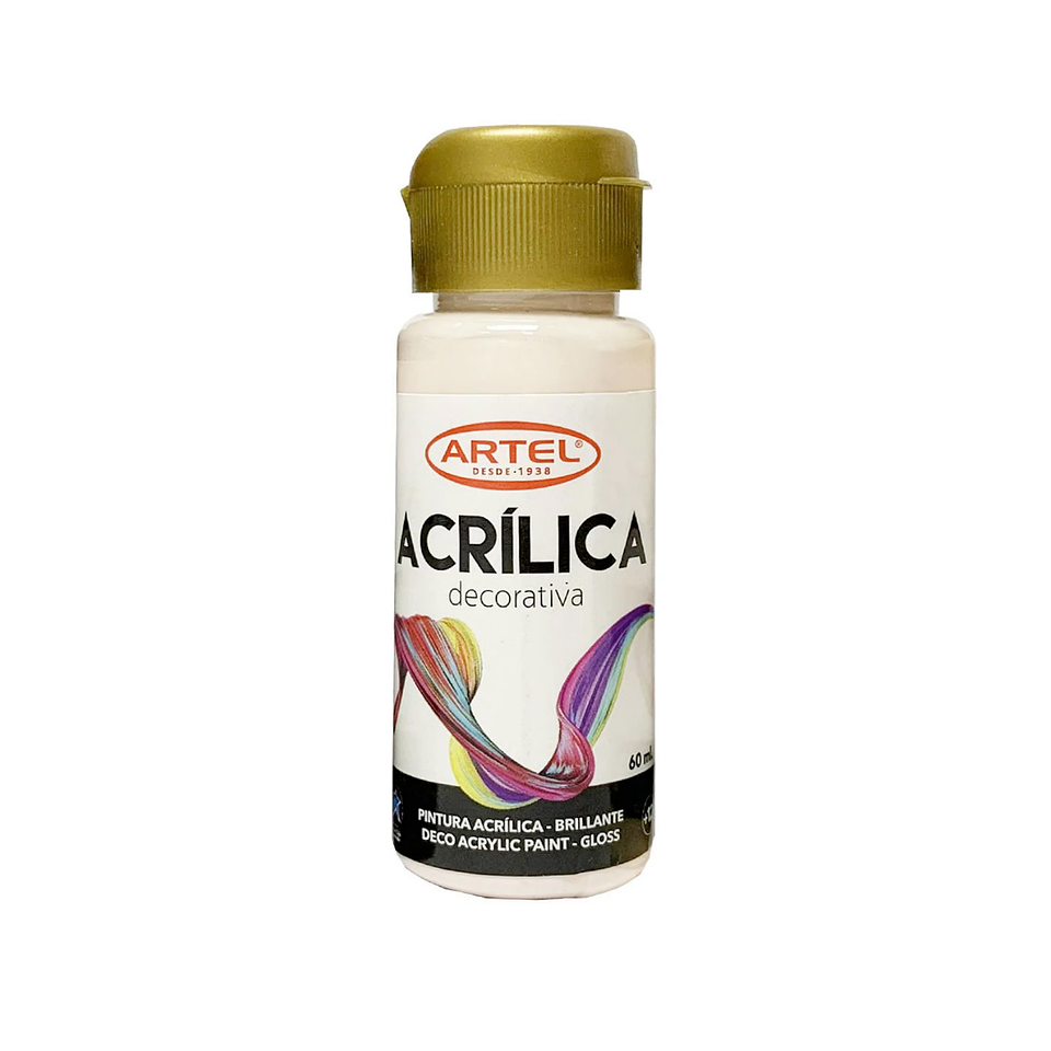 Pintura Acrilica Decorativa 60ml - Artel 8