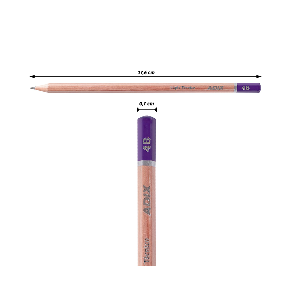 Lápiz Técnico 12 un Surtido 3