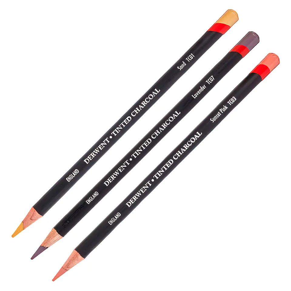 Lápiz Carboncillo con Color Tinted Charcoal - Derwent 1