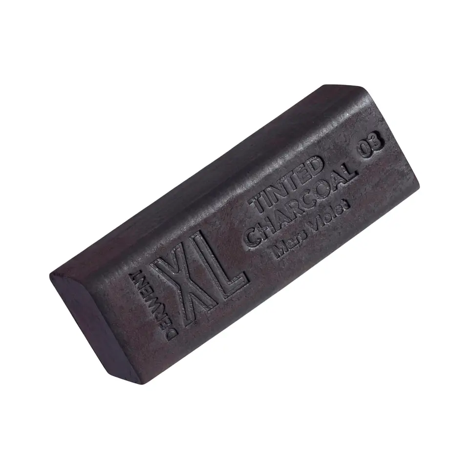 Barra Carboncillo XL Con Color Tinted Charcoal - Derwent 4