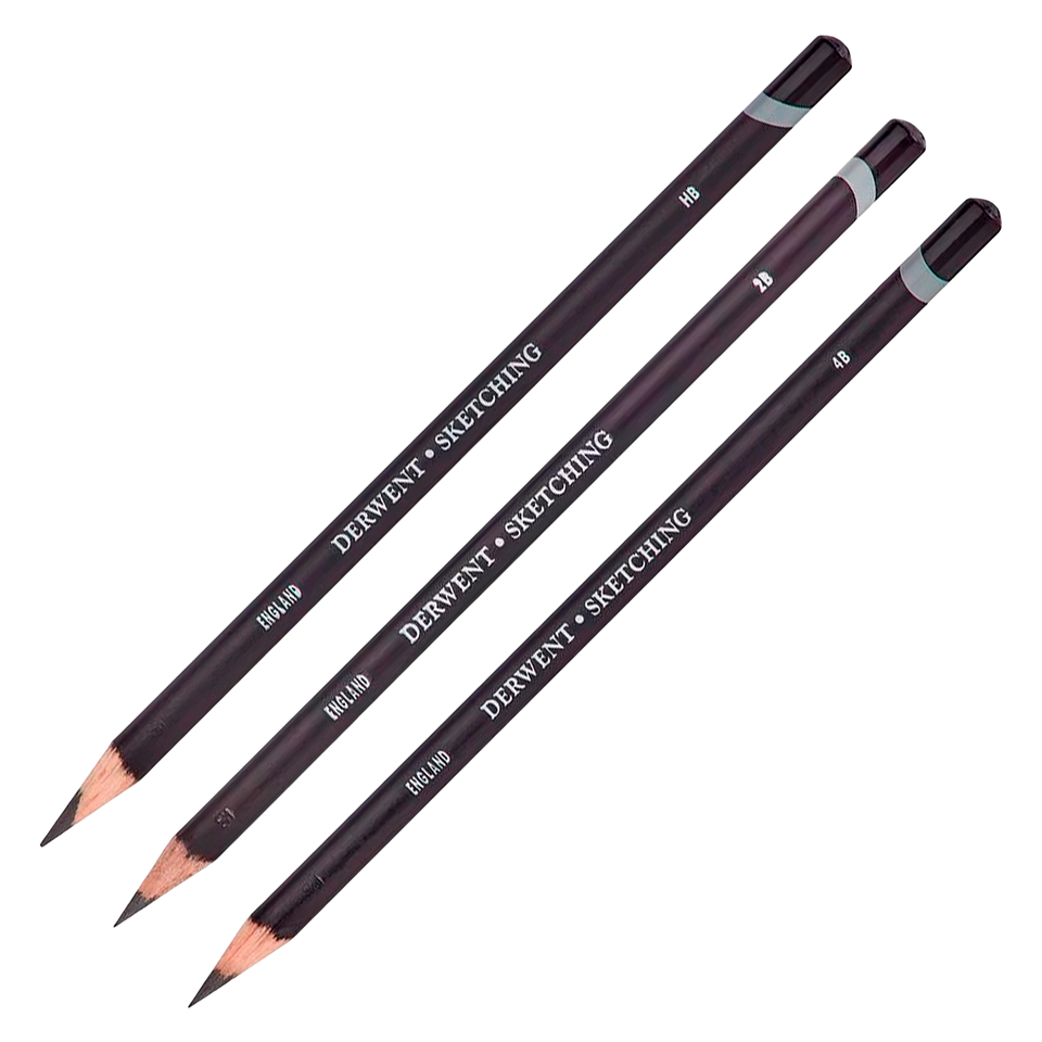  Lápiz Grafito Blando Sketching - Derwent 1