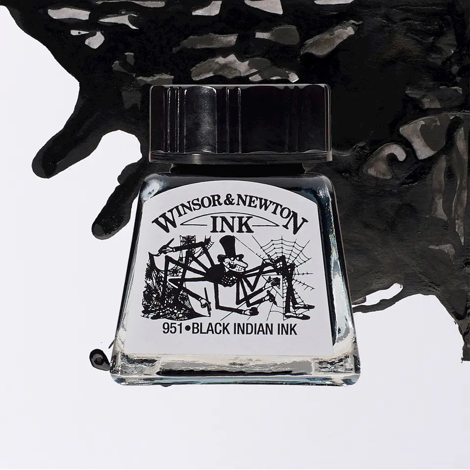 Tinta China Para Dibujo 14ml - Winsor & Newton 3