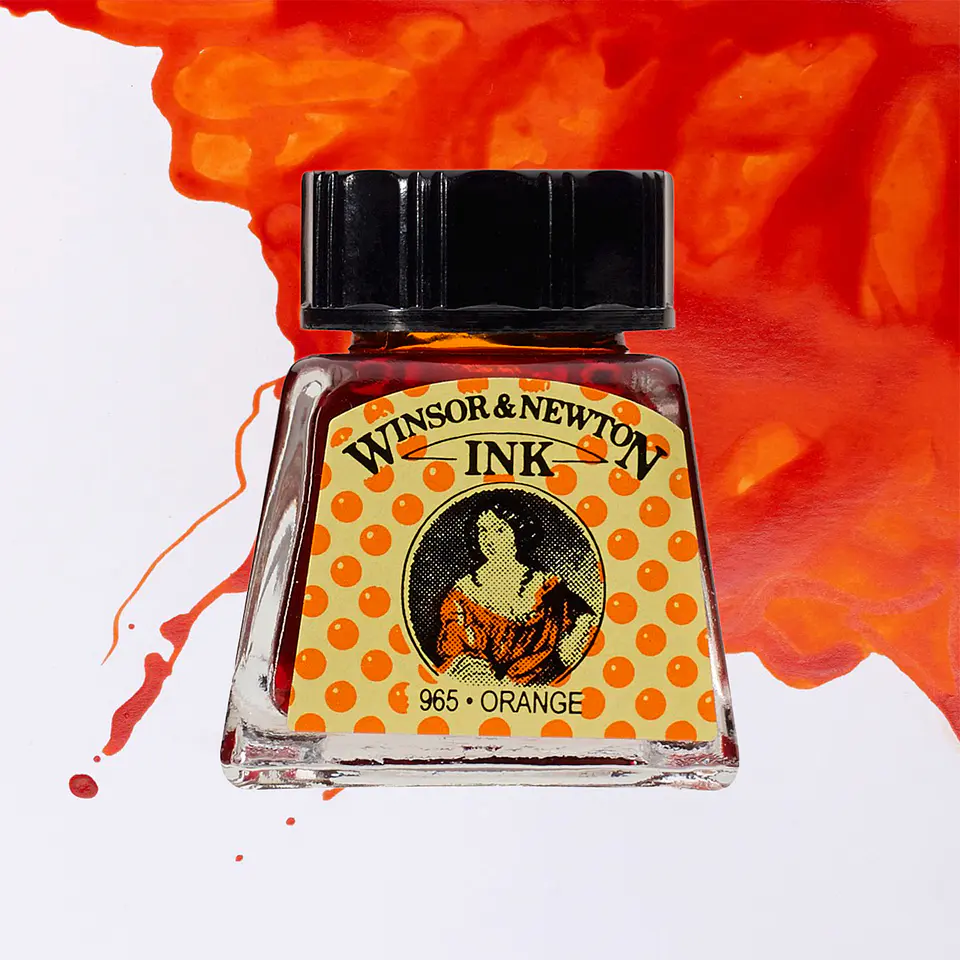 Tinta China Para Dibujo 14ml - Winsor & Newton 17