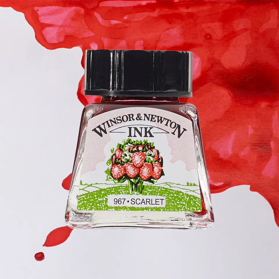 Tinta China Para Dibujo 14ml - Winsor & Newton 20