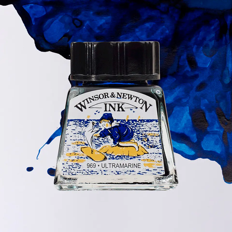 Tinta China Para Dibujo 14ml - Winsor & Newton 23