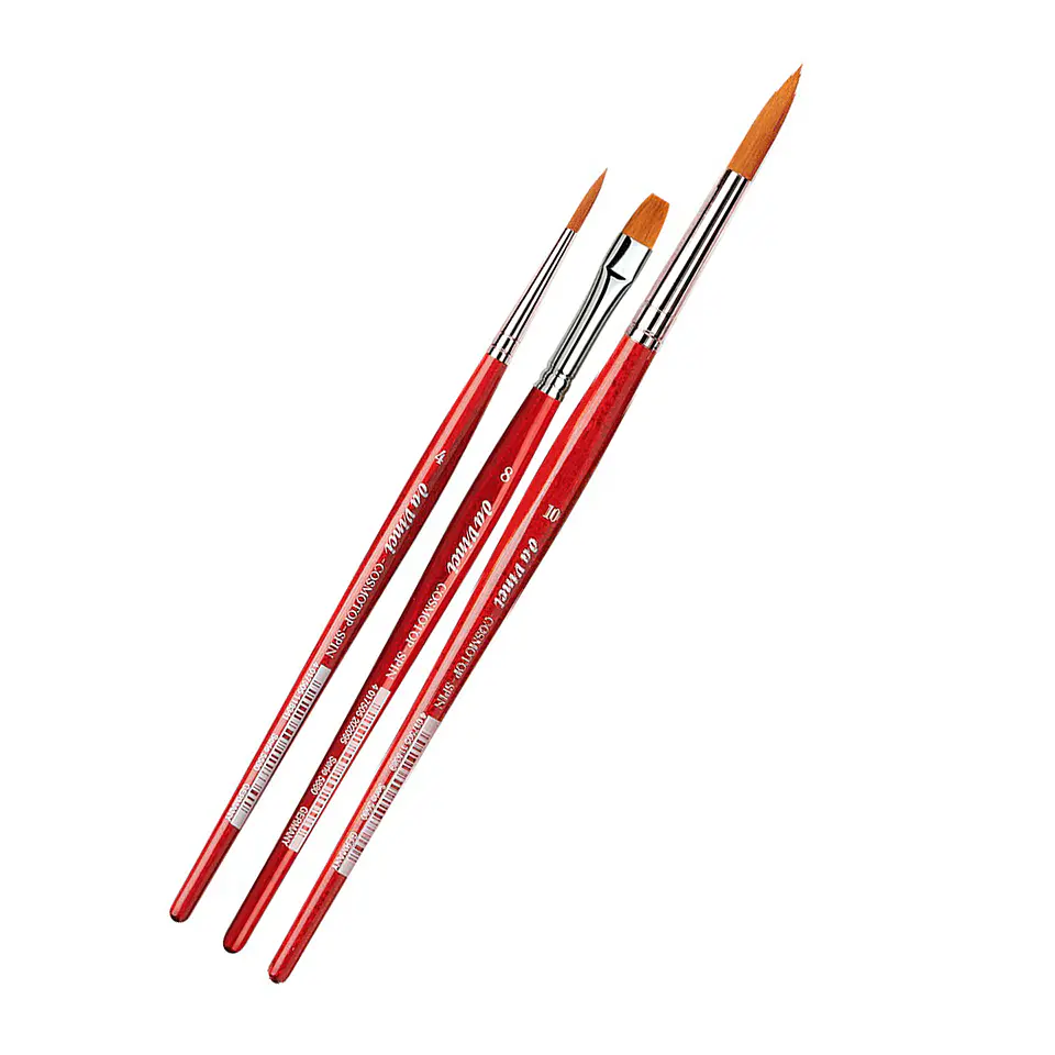 Set 3 Pinceles Cosmotop Spin Sintéticos - Da Vinci 2