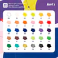 ARRTX Marcadores Acrílicos 30 Colores B - Miniatura 2