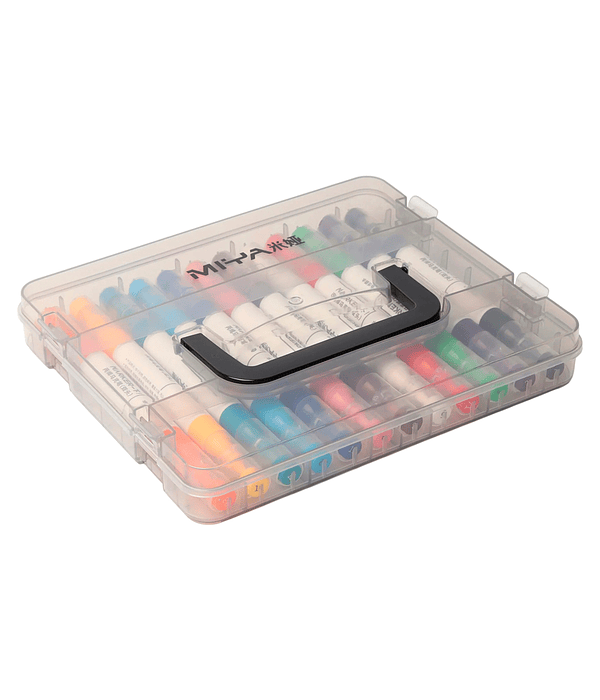 Set 12 Marcadores Acrilicos (Doble Punta) - Miya