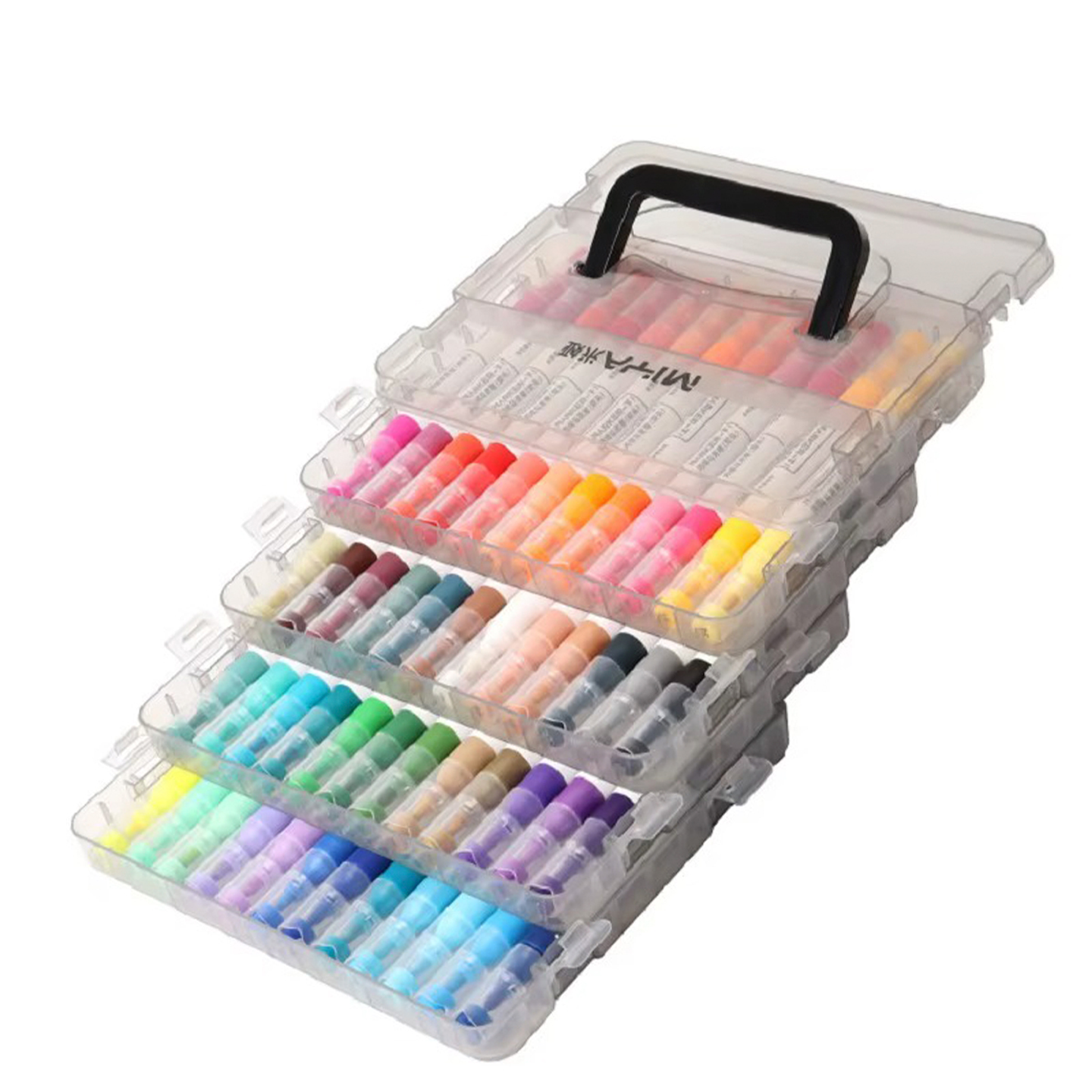 Set 48 Marcadores Acrilicos (Doble Punta) - Miya 2