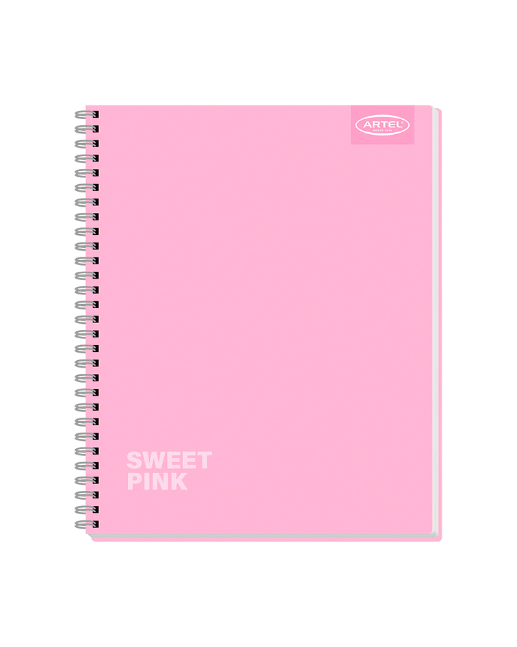 Cuaderno Universitario 100 Hojas 7mm Pastel - Artel