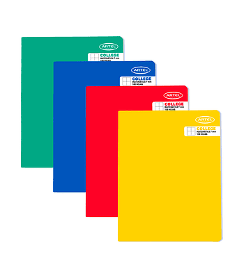 Cuaderno College 100 Hojas Matemática 7mm - Artel