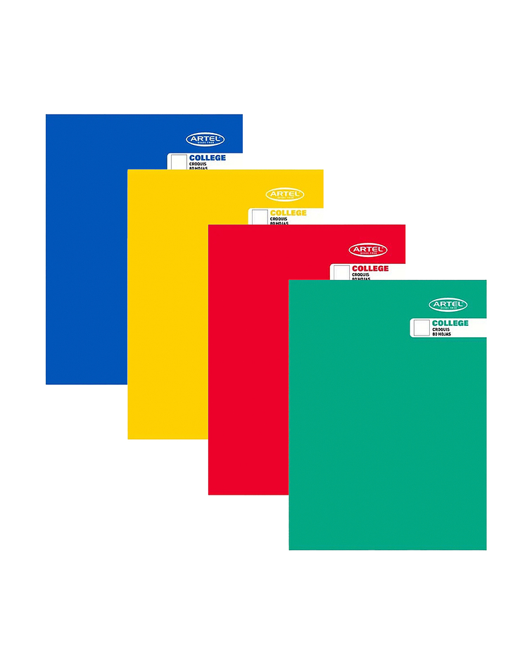 Cuaderno College 80 Hojas Croquis  - Artel