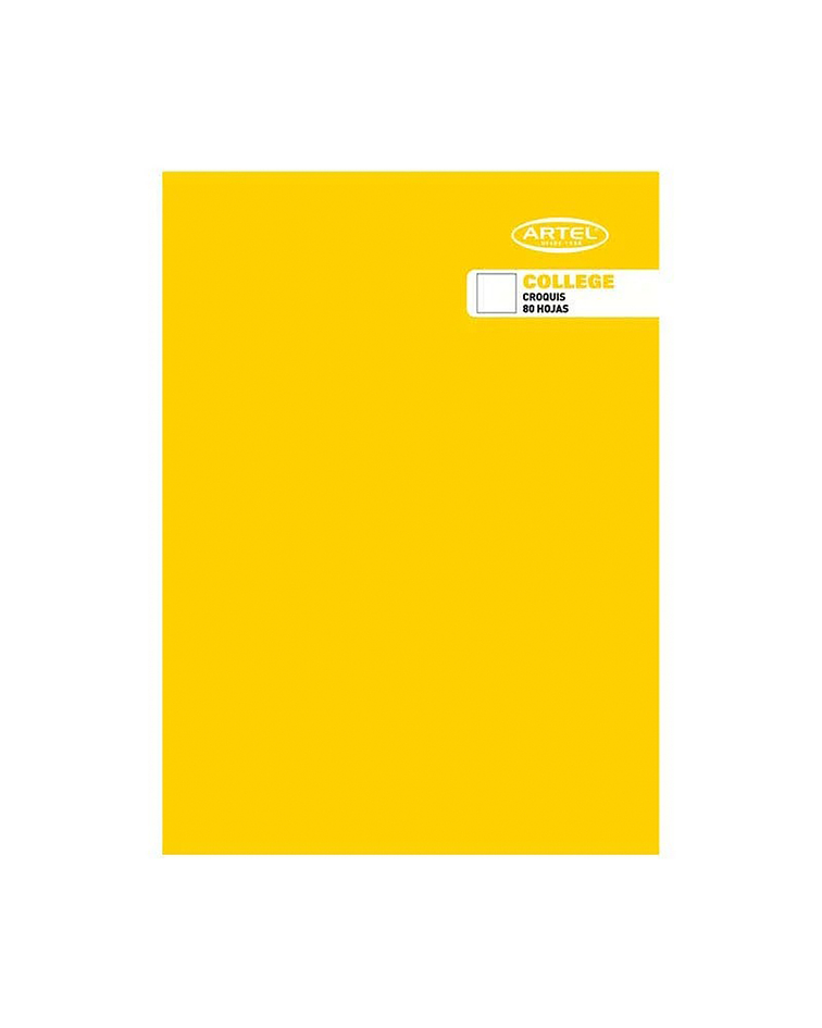 Cuaderno College 80 Hojas Croquis  - Artel