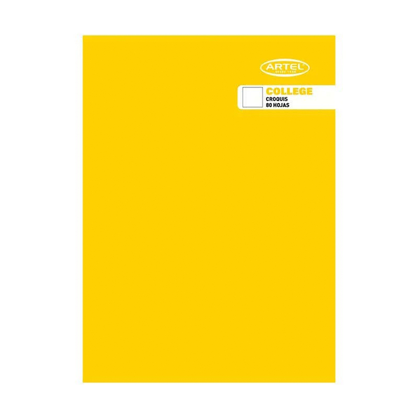 Cuaderno College 80 Hojas Croquis  - Artel 3