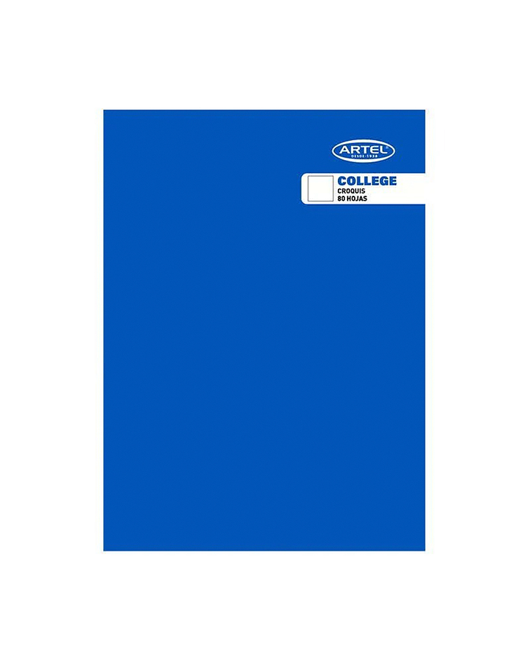 Cuaderno College 80 Hojas Croquis  - Artel