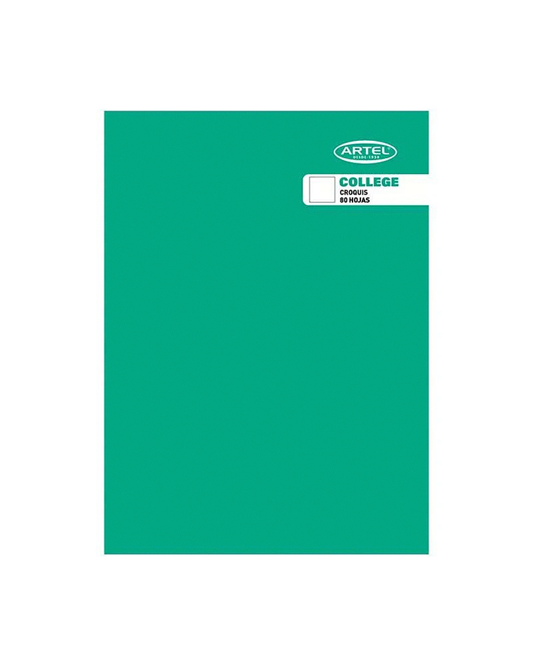 Cuaderno College 80 Hojas Croquis  - Artel