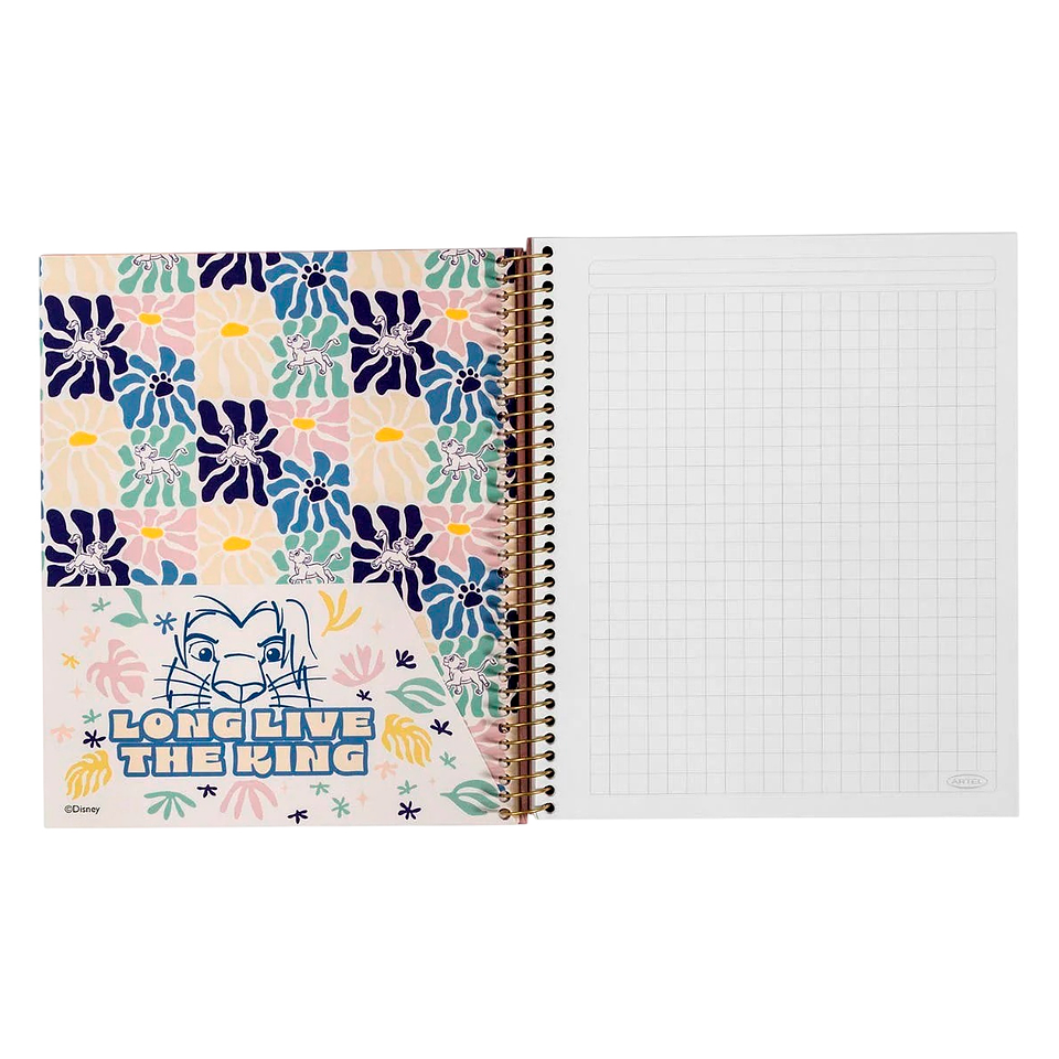 Cuaderno Book 120 Hojas Rey Leon Safari - Artel 6