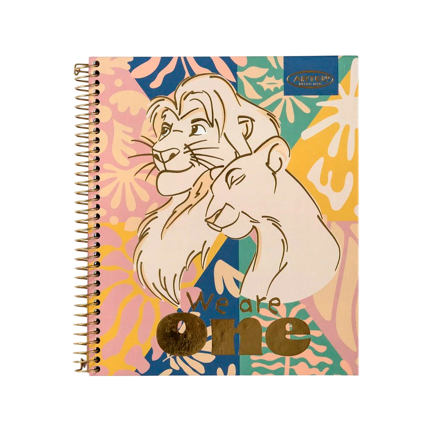Cuaderno Book 120 Hojas Rey Leon Safari - Artel 2