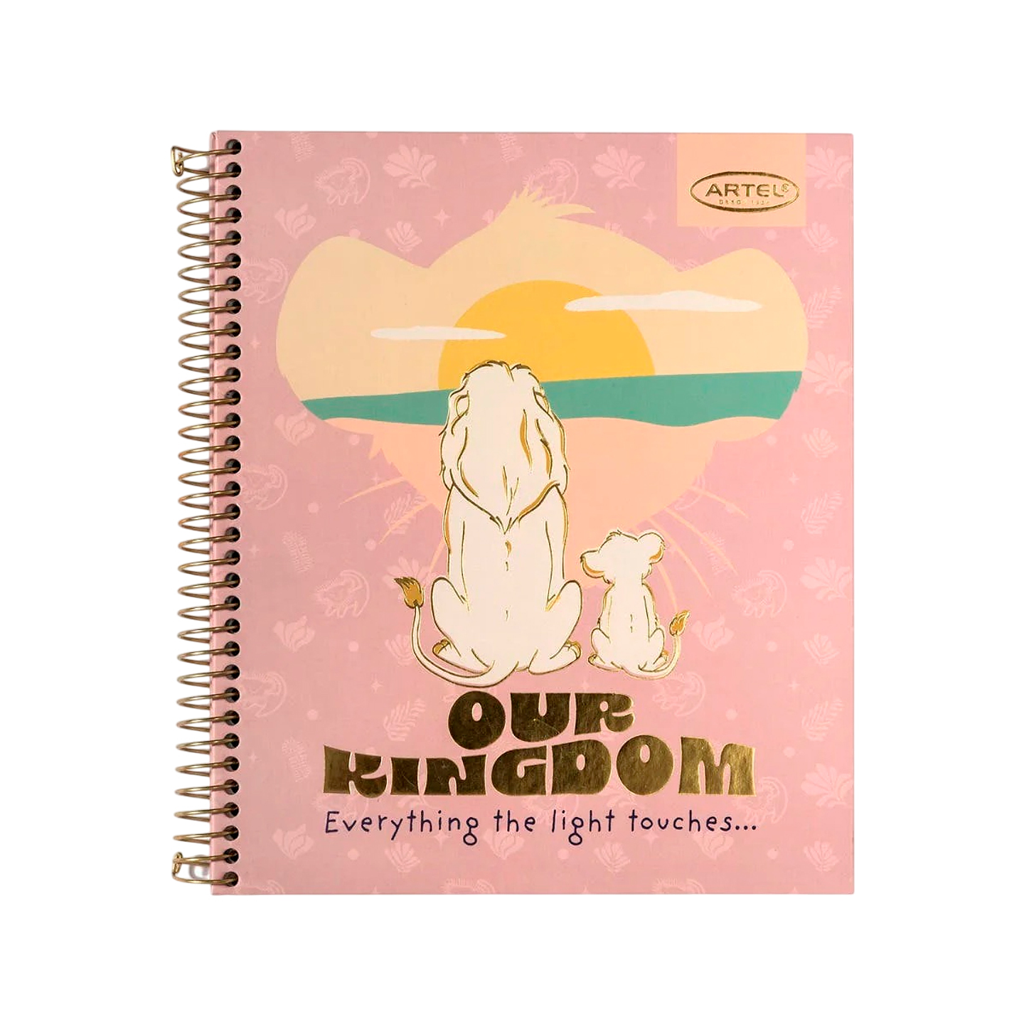 Cuaderno Book 120 Hojas Rey Leon Safari - Artel 5
