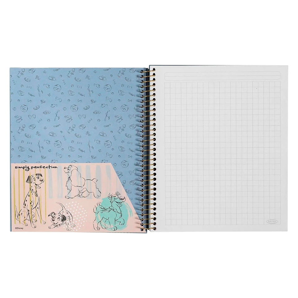 Cuaderno Book 120 Hojas Cats&dogs Clasicos - Artel 6