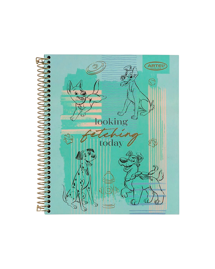 Cuaderno Book 120 Hojas Cats&dogs Clasicos - Artel