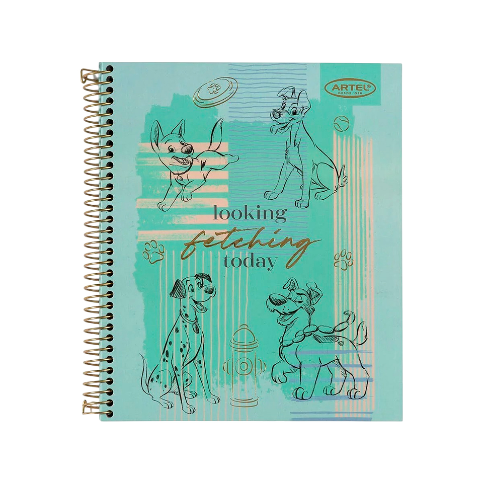 Cuaderno Book 120 Hojas Cats&dogs Clasicos - Artel 2