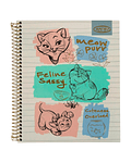 Cuaderno Book 120 Hojas Cats&dogs Clasicos - Artel