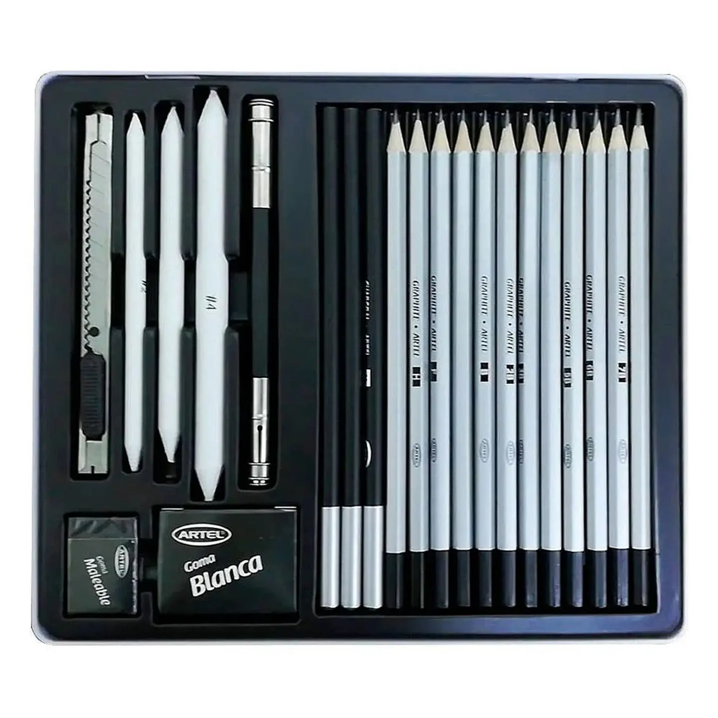  Set de Dibujo Artístico Para Croquis y Esbozo - Artel 2