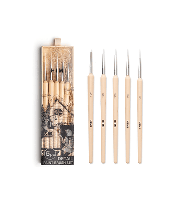 Set de 5 Pinceles Little Bird Amarillo - Himi