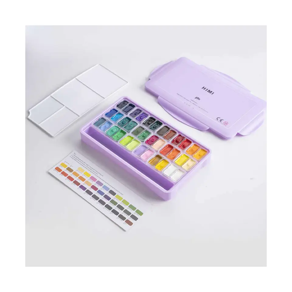 Himi Set Gouache 36 Colores 12Gr 5