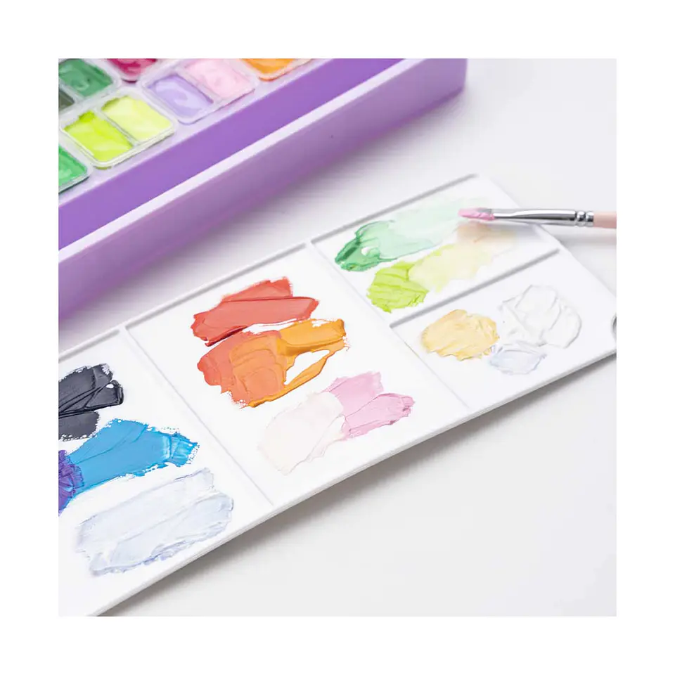 Himi Set Gouache 36 Colores 12Gr 7