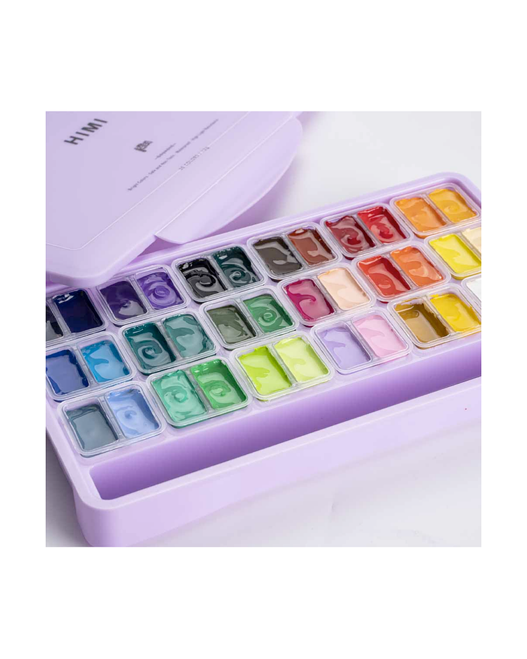 Himi Set Gouache 36 Colores 12Gr