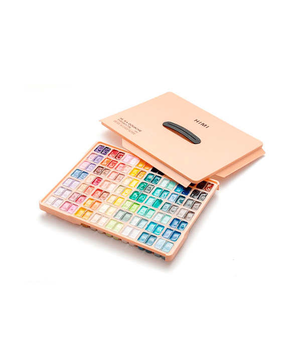 Set de Pintura Himi Gouache 112 Colores 12gr Peach