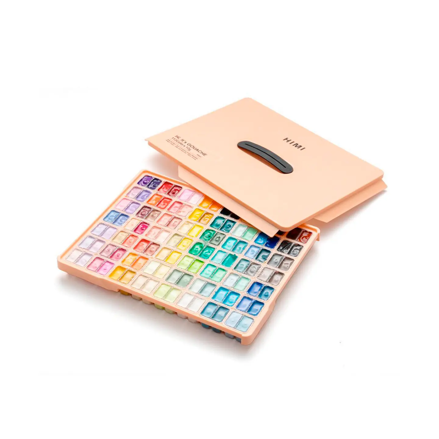 Set de Pintura Himi Gouache 112 Colores 12gr Peach 1
