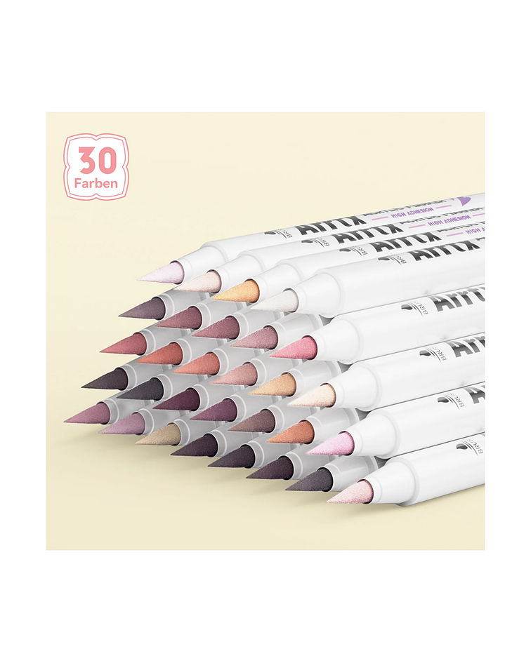 Arrtx Marcadores Acrilicos 30 Colores Piel Punta Pincel