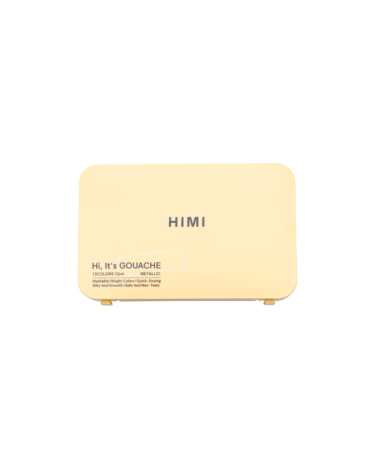 Set de Gouache Metalizada Himi 12 Colores 12ml