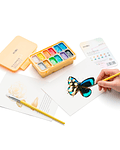 Set de Gouache Metalizada Himi 12 Colores 12ml
