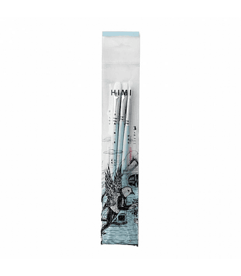 Set de 3 Pinceles Little Bird Green Express - Himi