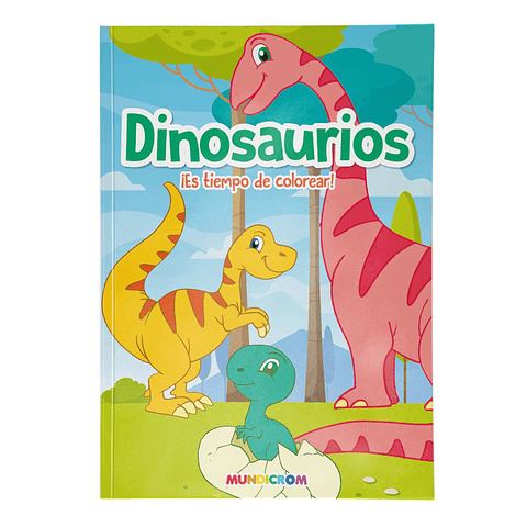 Dinosaurios ¡Es TIempo De Colorear! - Mundicrom
