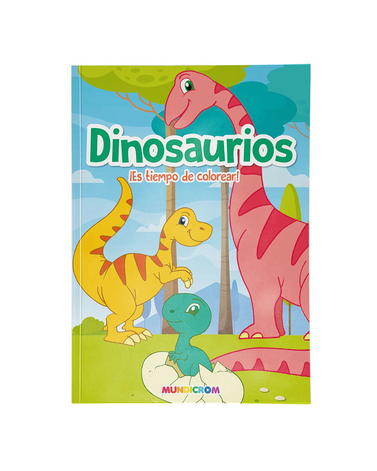 Dinosaurios ¡Es TIempo De Colorear! - Mundicrom