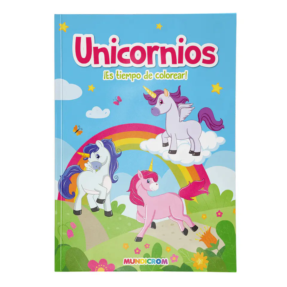 Unicornios ¡Es TIempo De Colorear! - Mundicrom 1