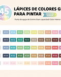 Set Lápices Gel 45 Colores -  Languo