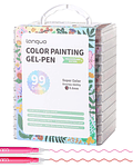 Set Lápices Gel 99 Colores - Languo