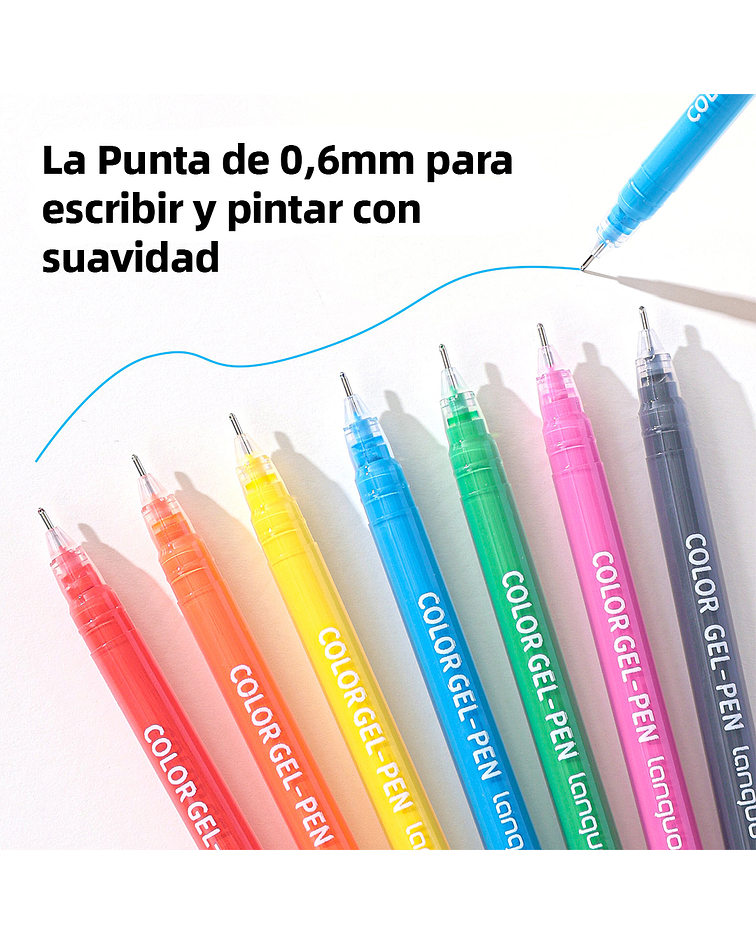 Set Lápices Gel 99 Colores - Languo