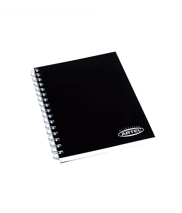Croquera Tapa Negra de Papel Bond 80 Hojas 16x21cm - Artel